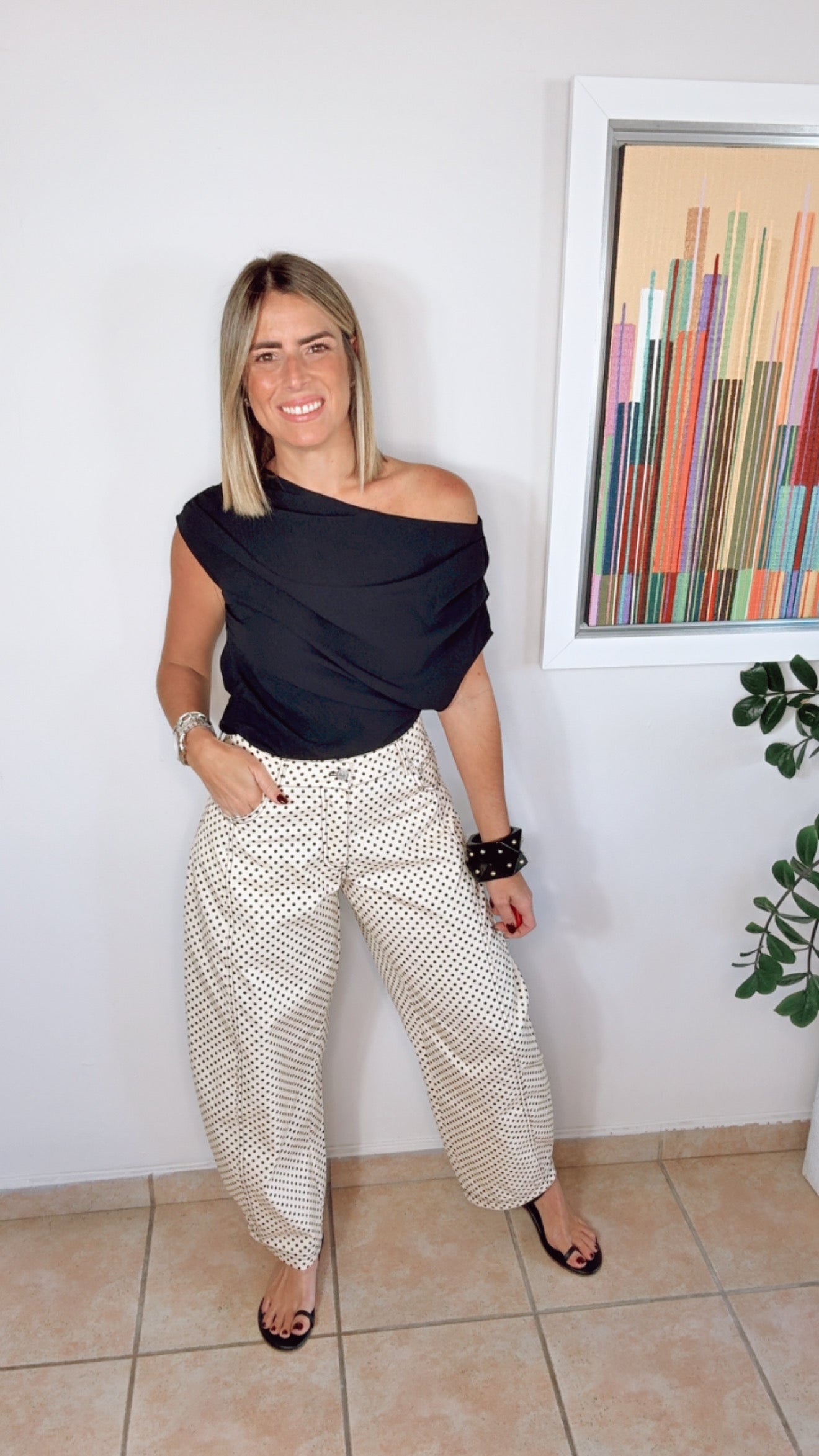 Elizabeth Barrel Pants