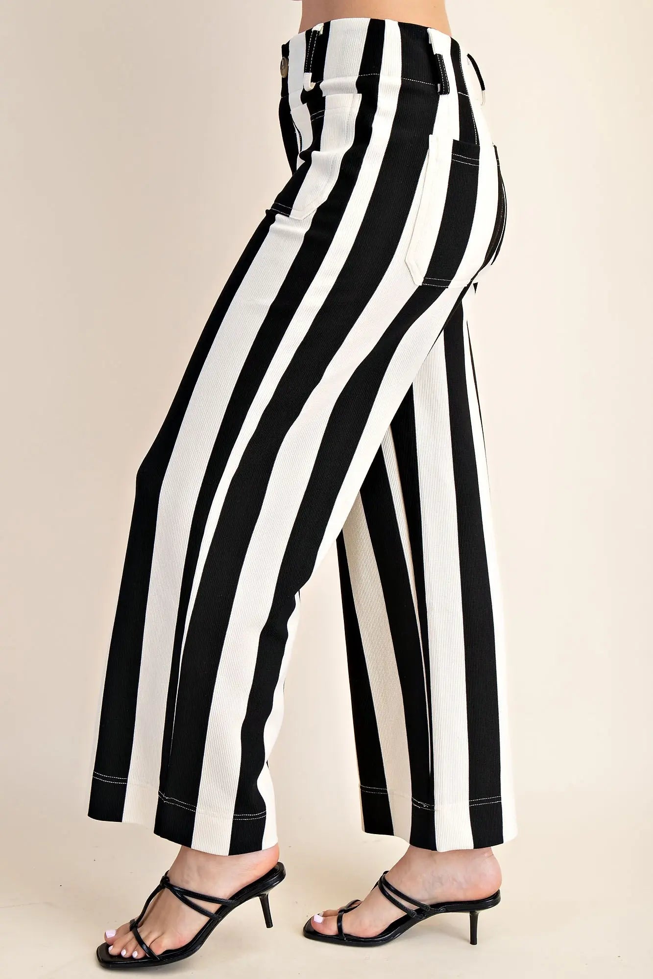 Aida Black Pants