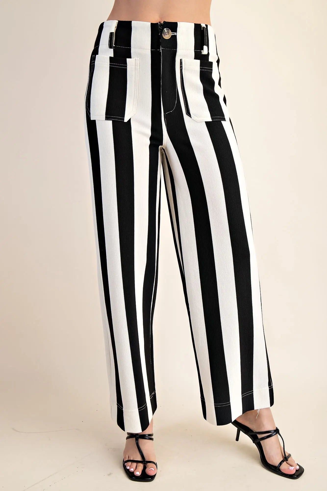 Aida Black Pants
