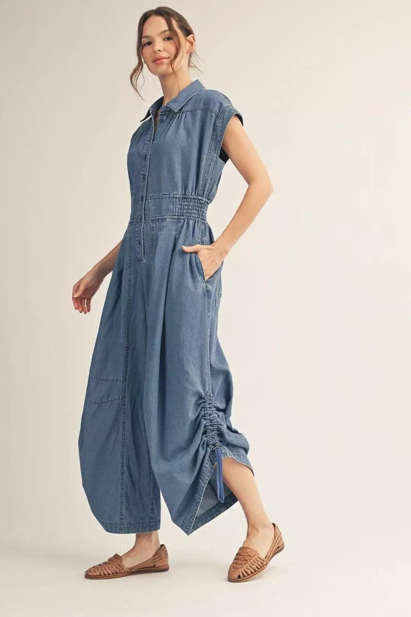 Bernice Denim Jumpsuit