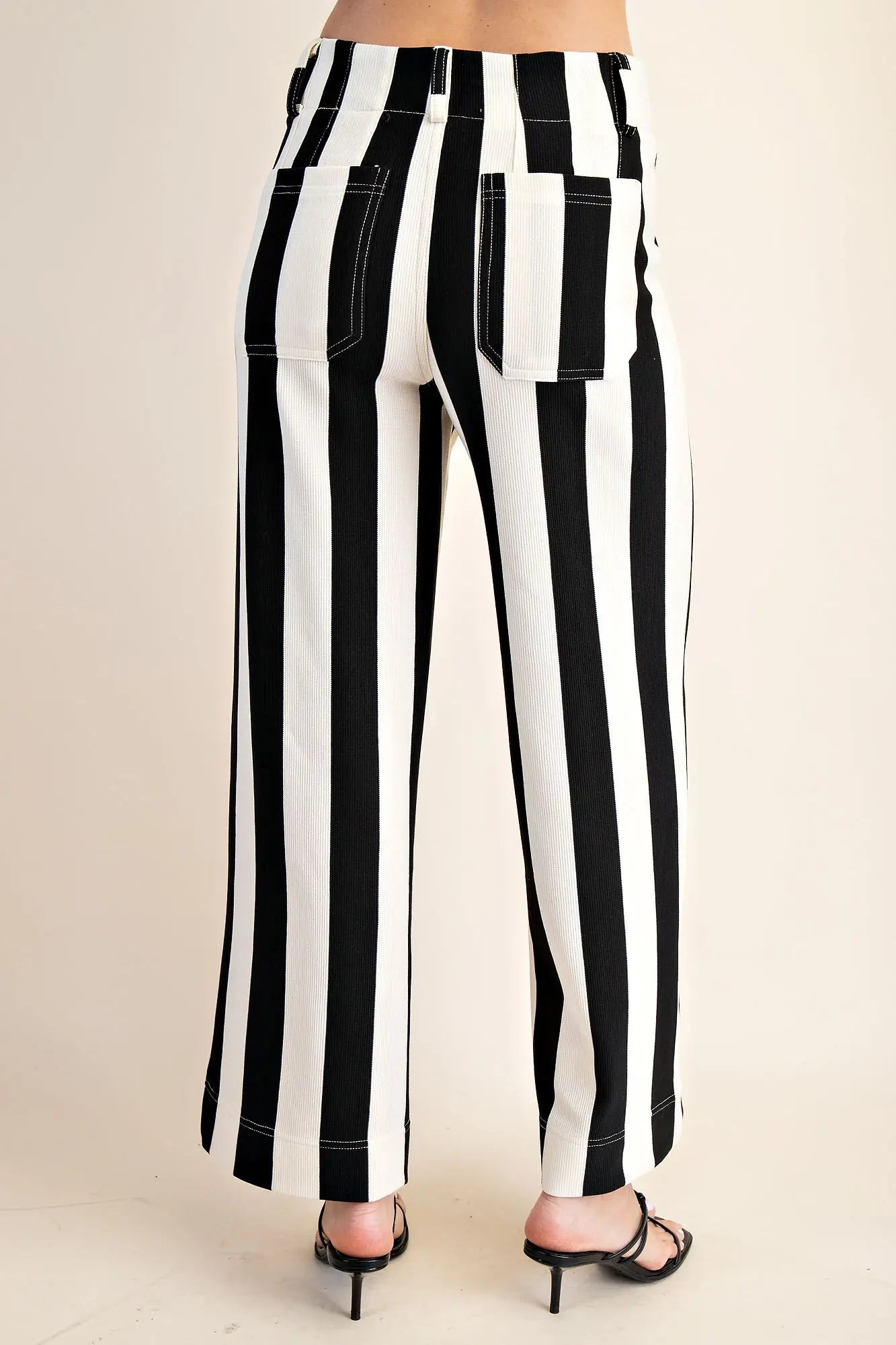Aida Black Pants