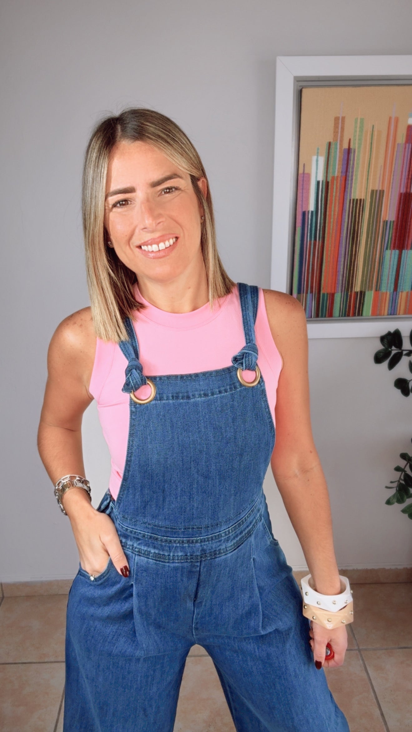 Camellia Denim Jumpsuit