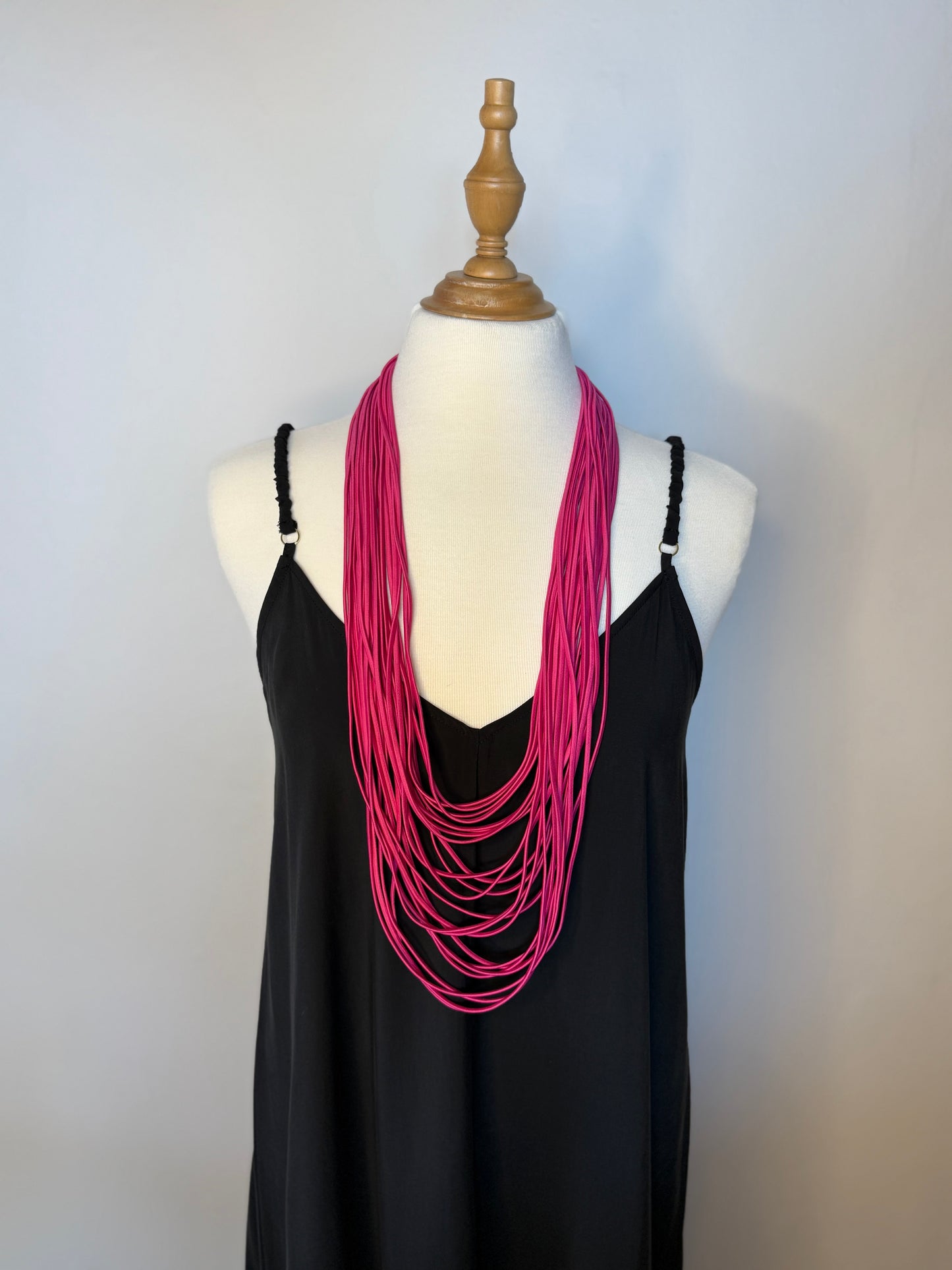 Pink Multi Layer Necklace