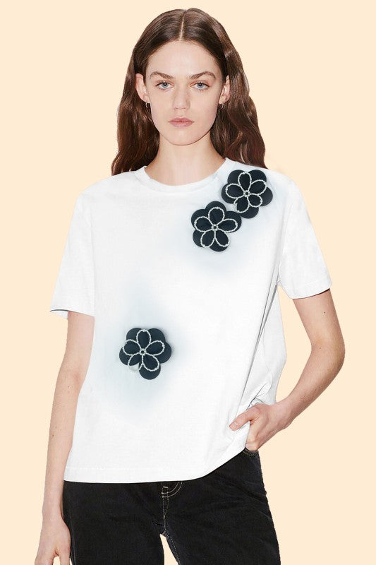 Carla White Tshirt