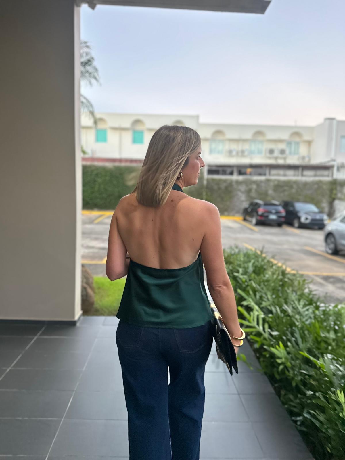 Rita Hunter Green Top