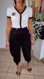 Emily Black Balloons Pants