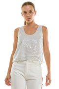 Bibiana Silver Top