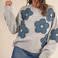 Bianca Flower Sweater
