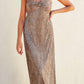 Catalina Metallic Dress