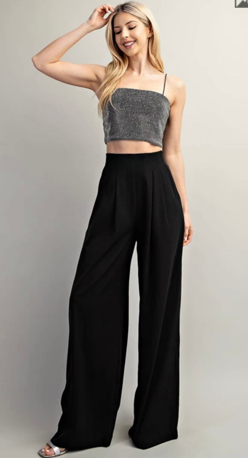 Patricia High Waisted Wide Pants