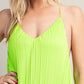 Irene Lime Maxi Dress