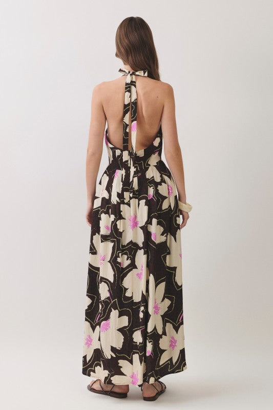 Margot Brown Dress