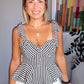Dora Navy Blue Top