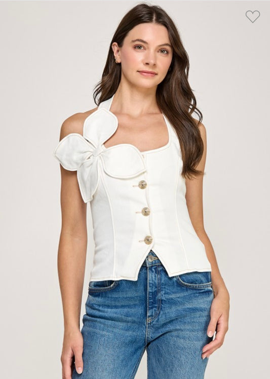 Ivonne White Top