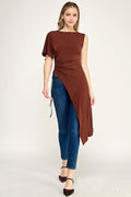 Luciana Brown Top