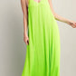 Irene Lime Maxi Dress