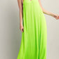 Irene Lime Maxi Dress