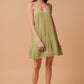 Belkys Light Olive Dress