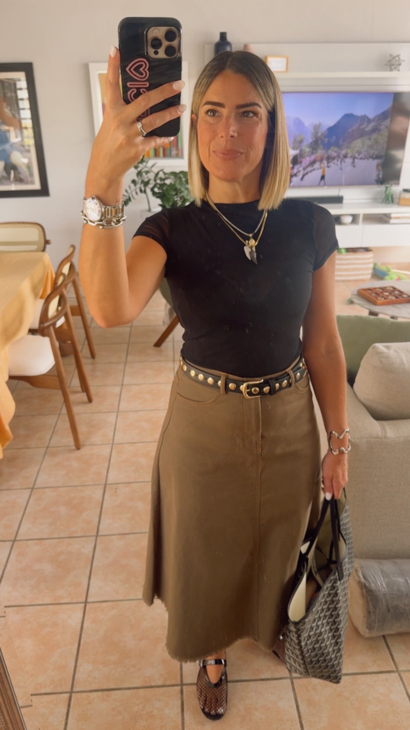 Soledad Mesh Top