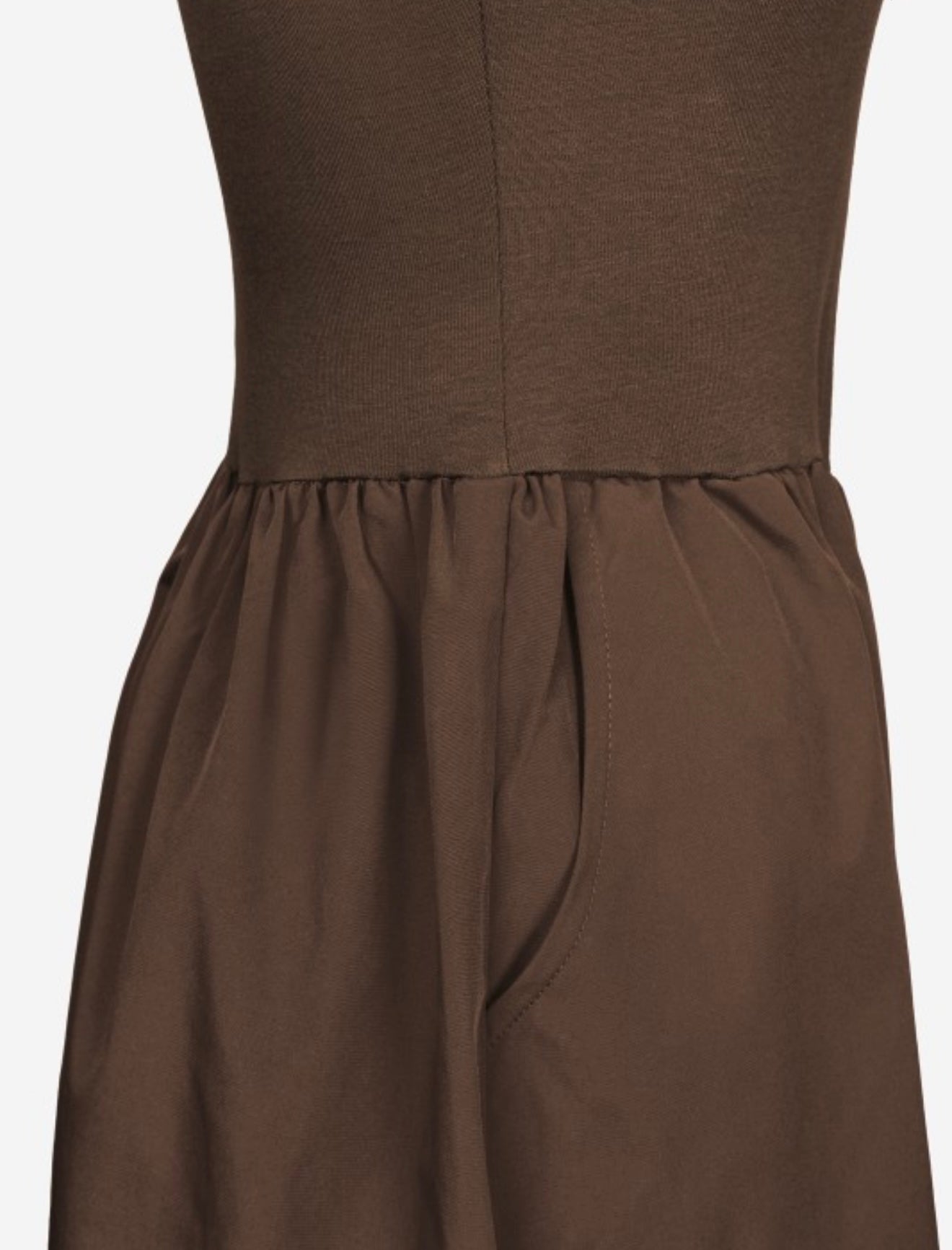 Gisela Brown Dress