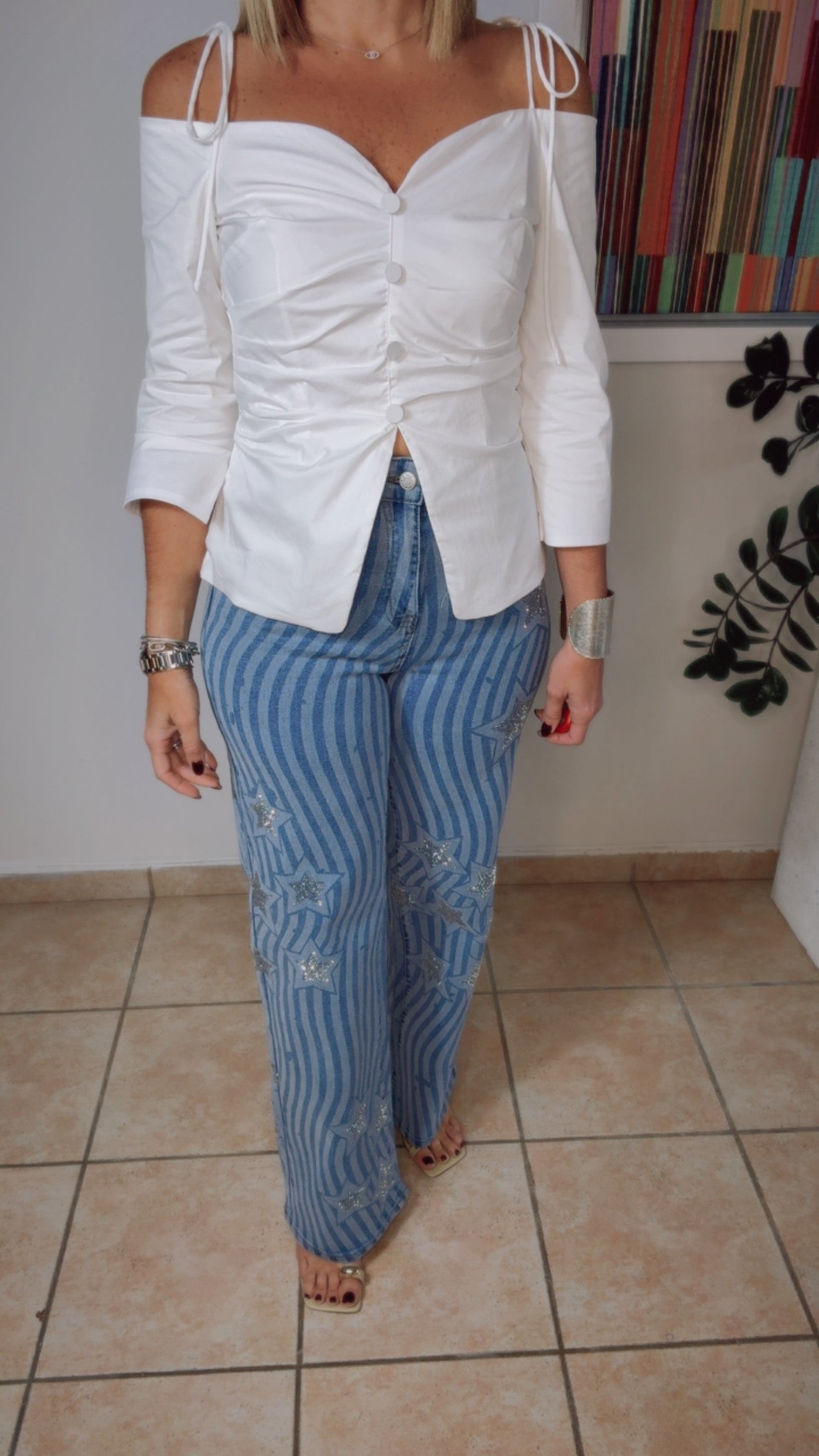 Valentina Wide Leg Jeans