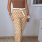 Aurora Natural & Cream Polka Dots Pants