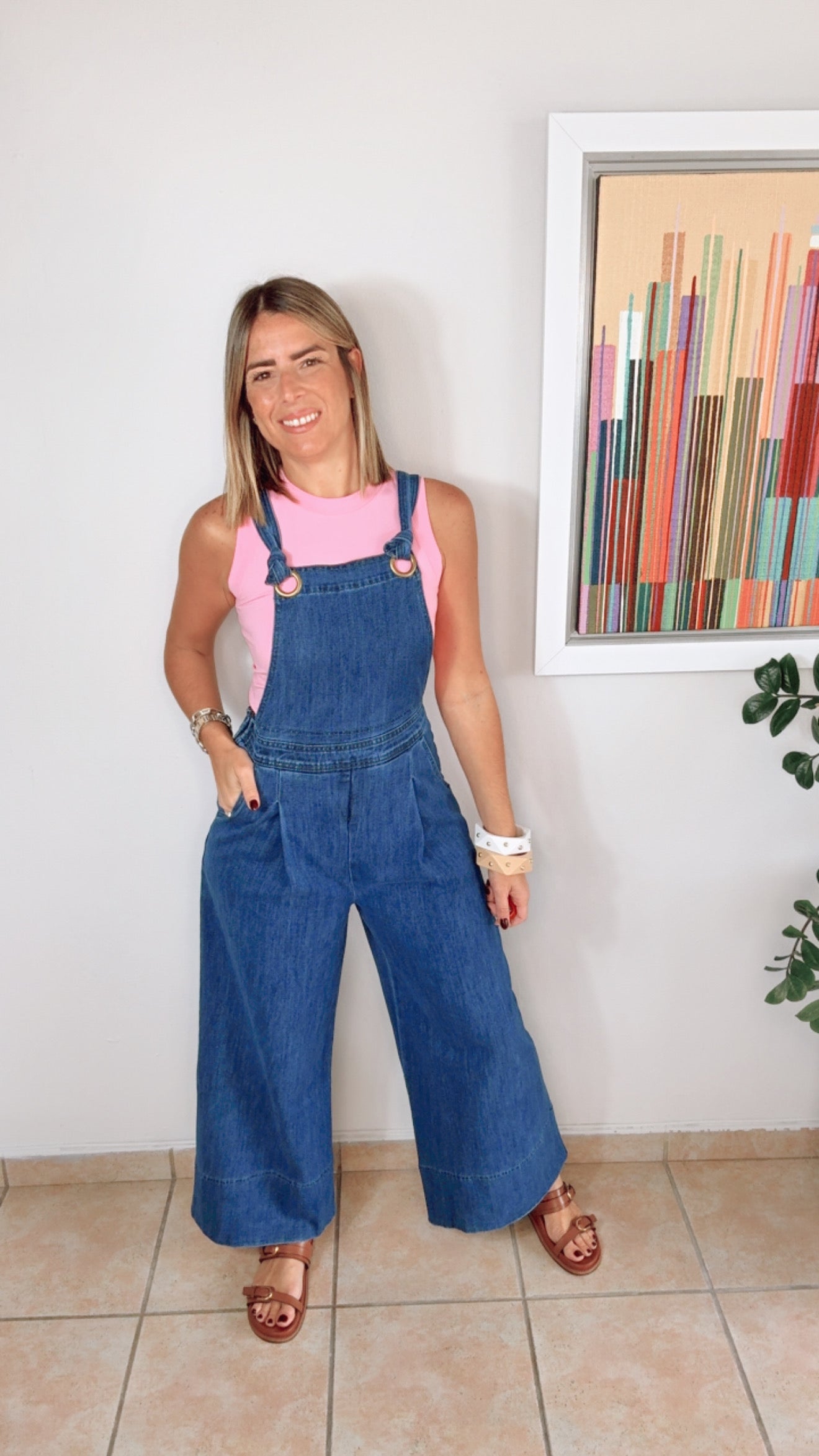 Camellia Denim Jumpsuit