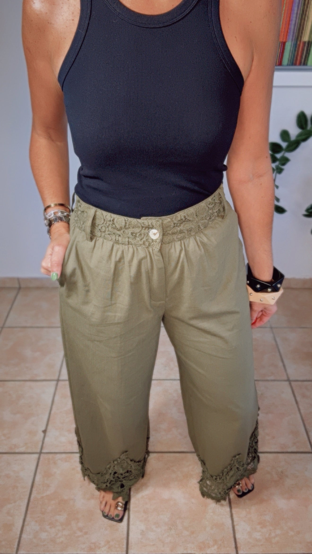 Rafaella Olive Pants