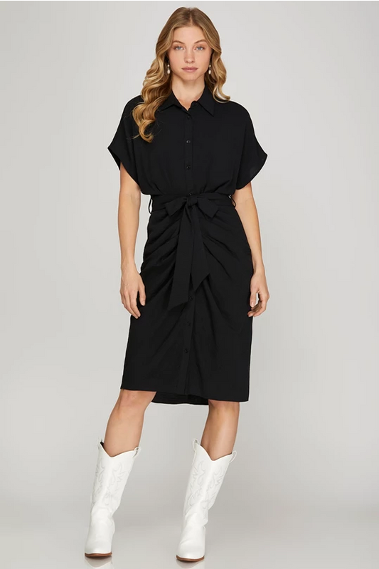 Agnes Black Dress