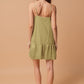 Belkys Light Olive Dress