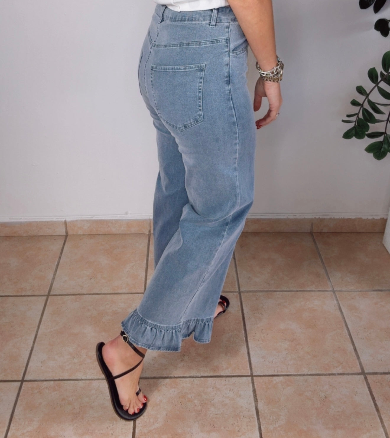 Mariana Ruffle Jeans