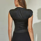 Angelina Black Top