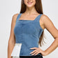 Agatha Denim Top