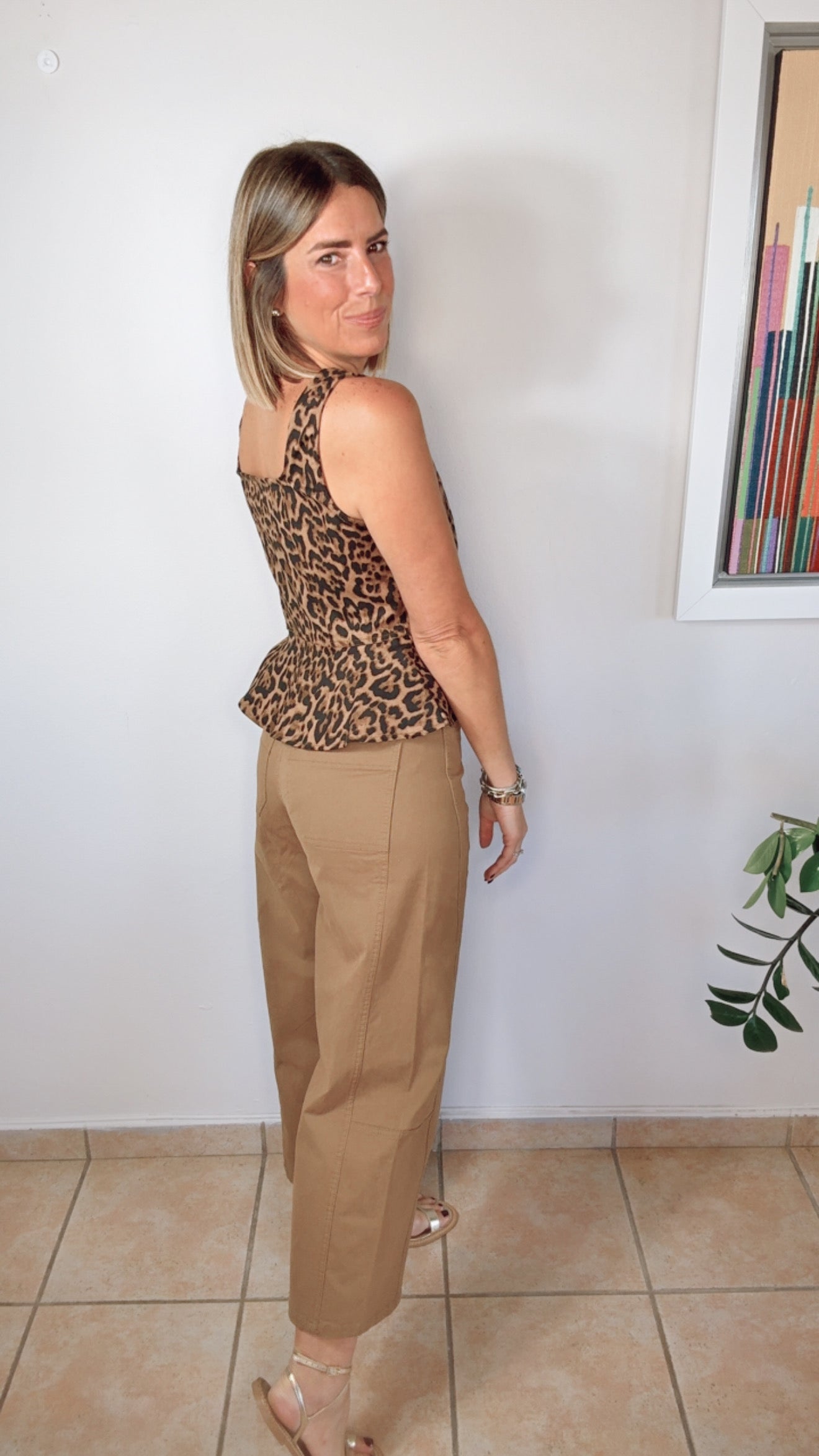 Valeria Barrel Pants