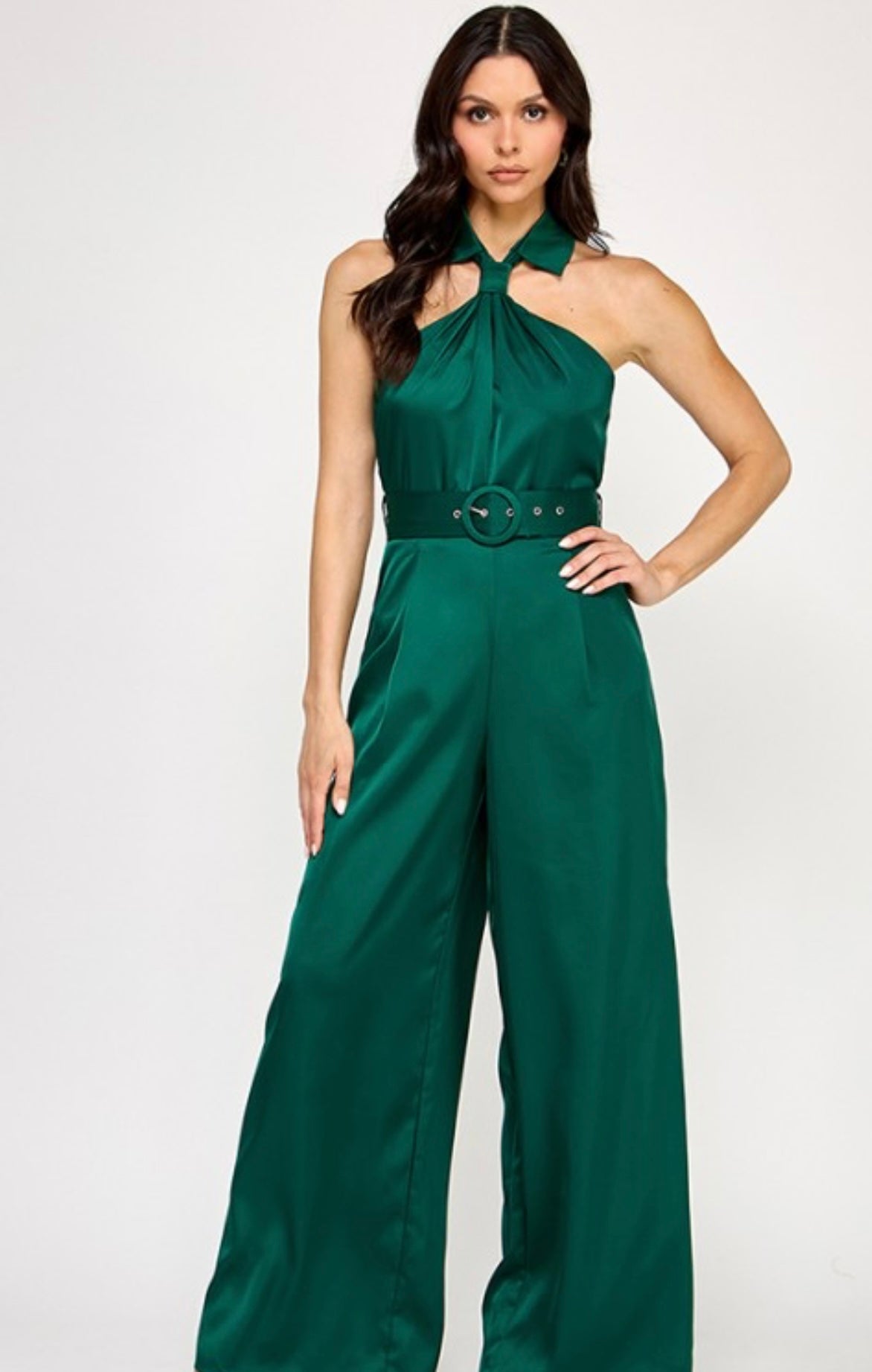 Ofelia Green Jumpsuit