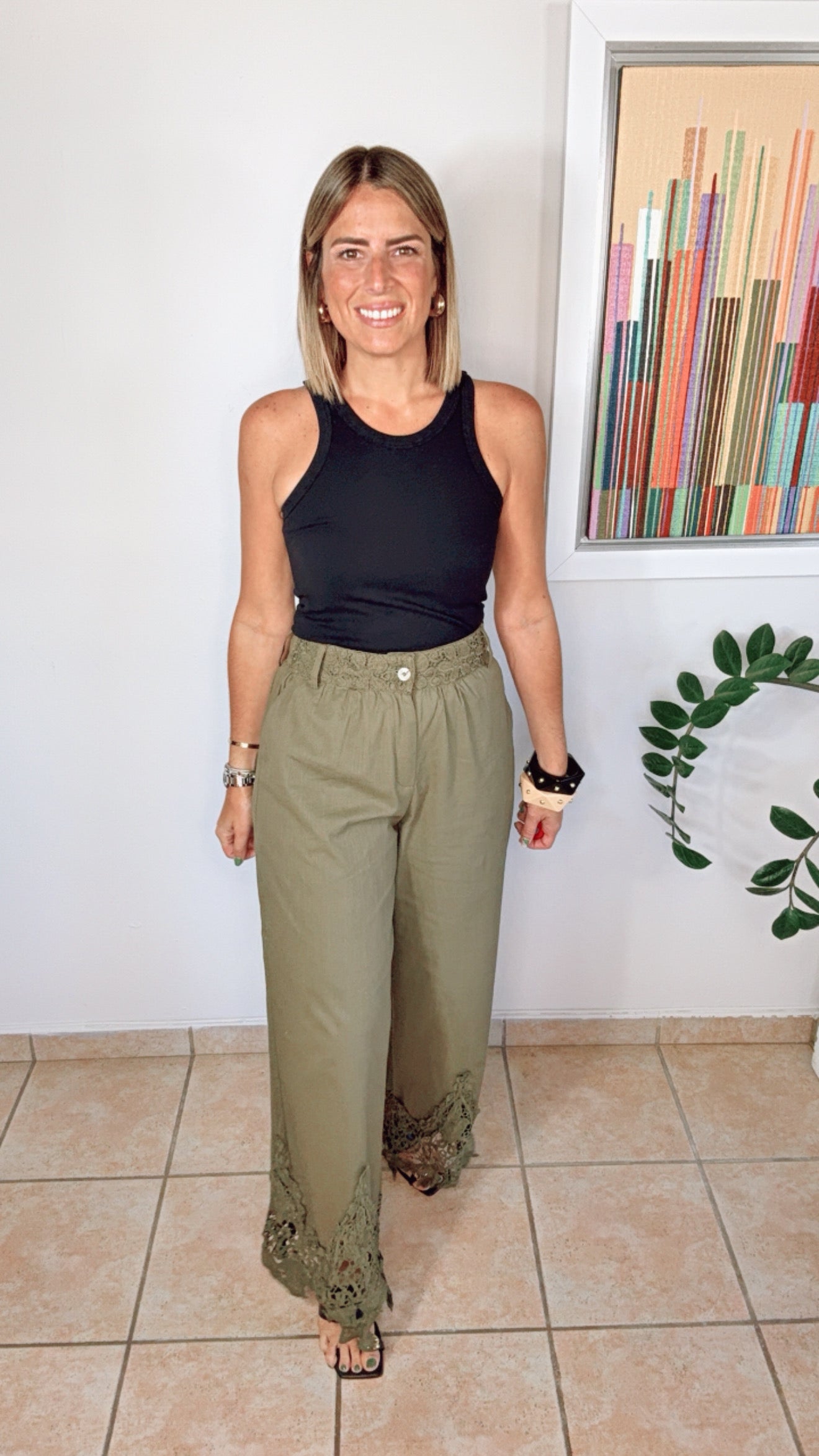 Rafaella Olive Pants