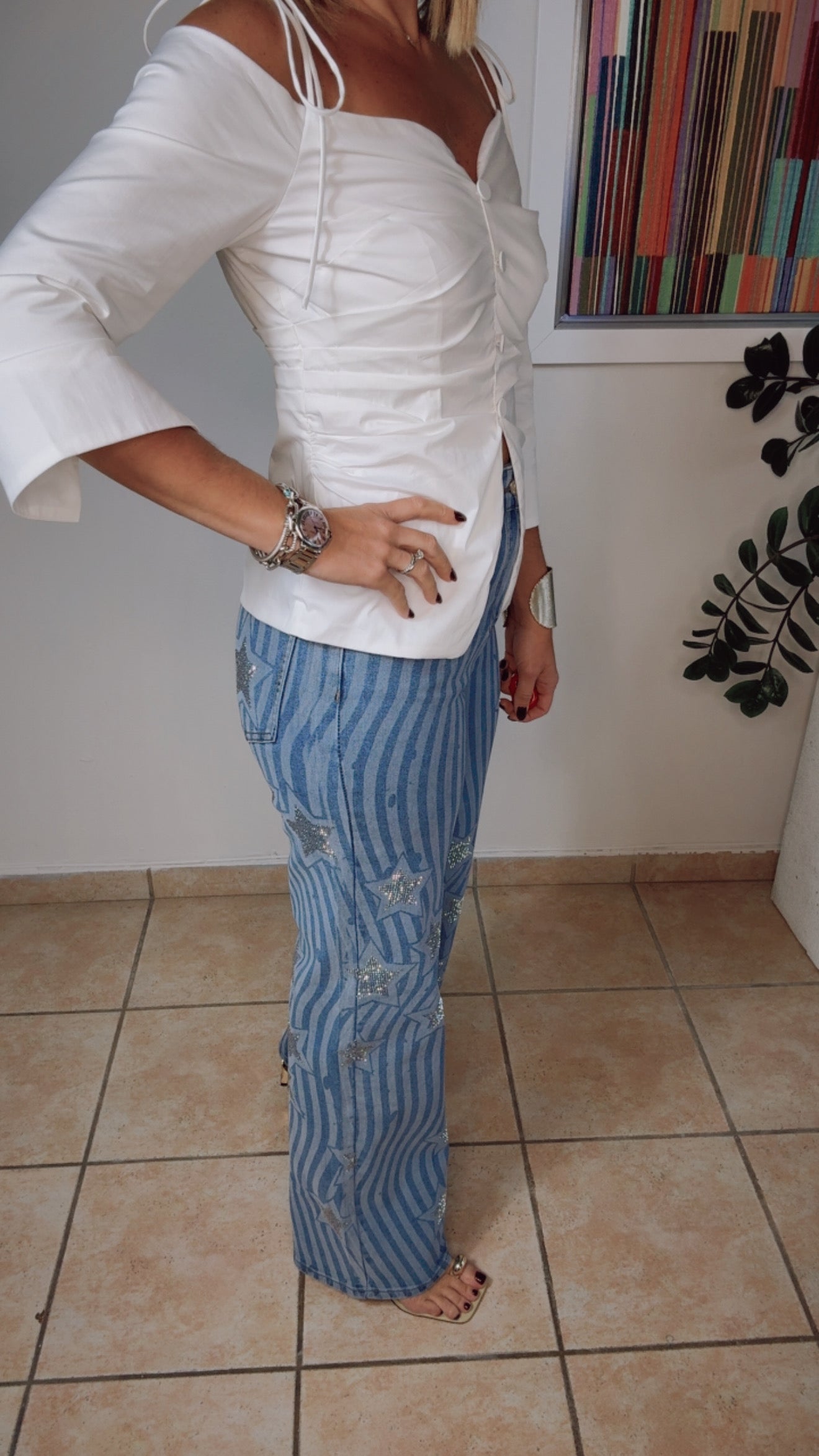 Valentina Wide Leg Jeans