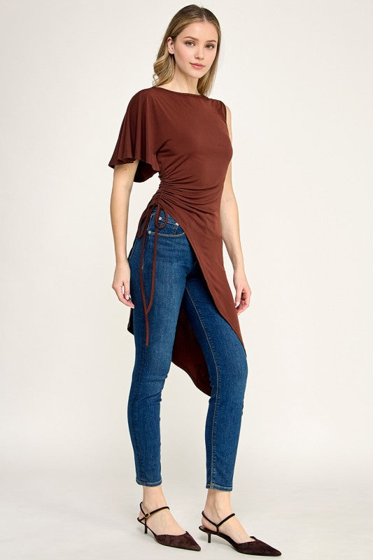 Luciana Brown Top