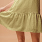 Belkys Light Olive Dress
