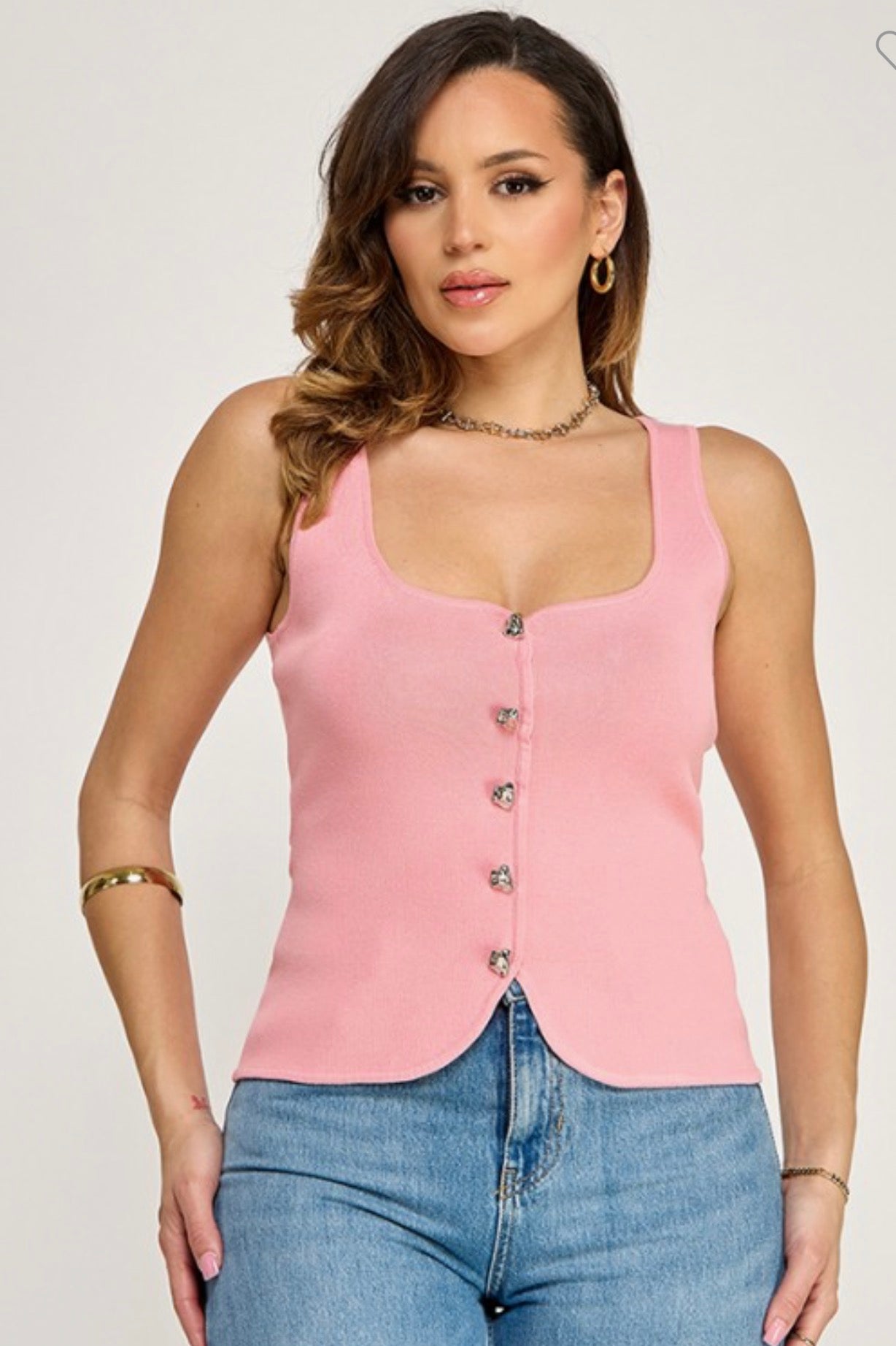 Kim Pink Top
