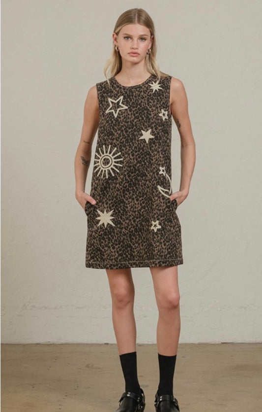 Claudia Leopard Dress
