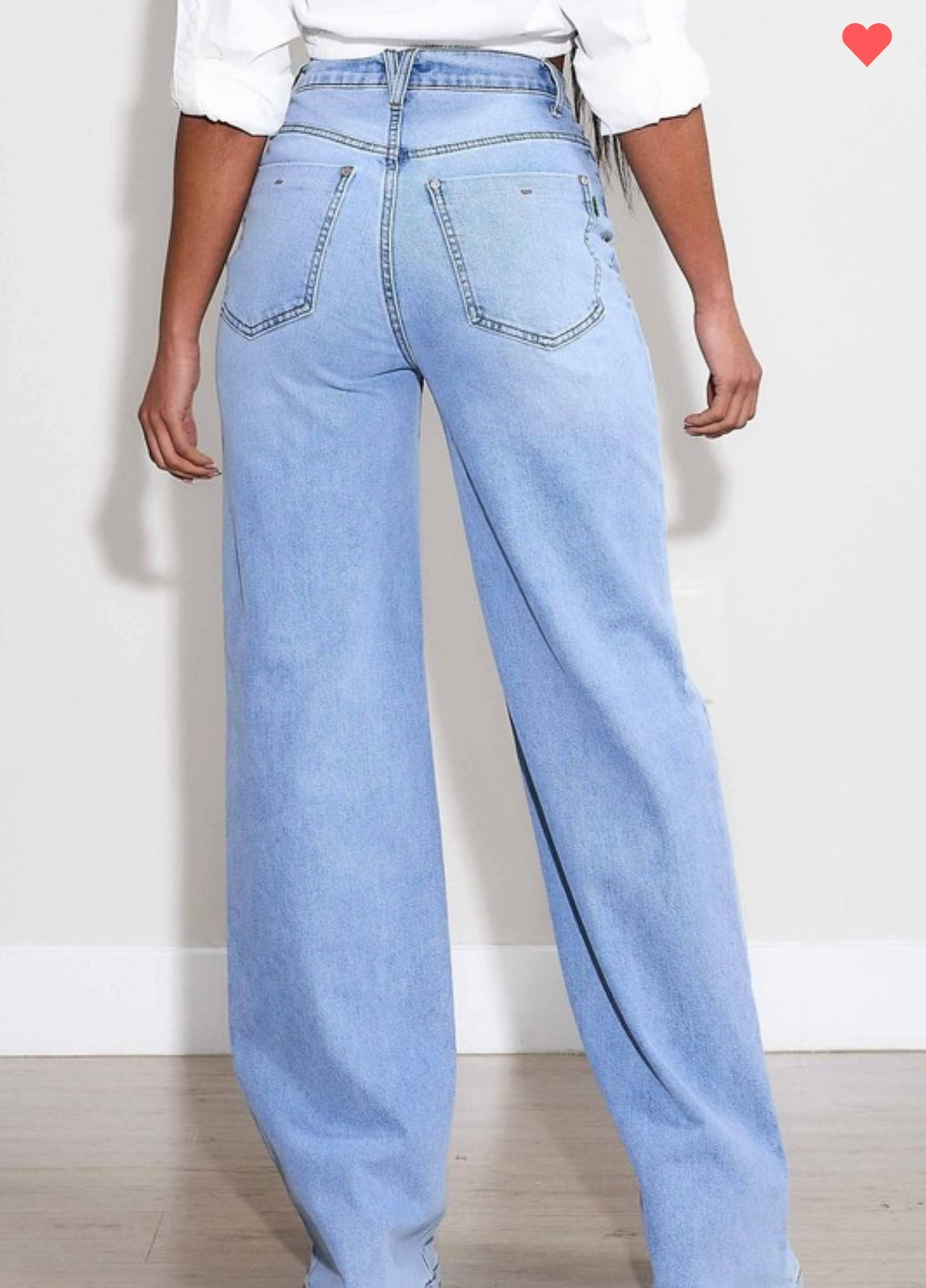 Angelina Wide Leg Jeans