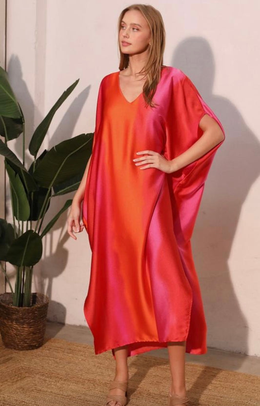 Rosa Caftan Maxi Dress