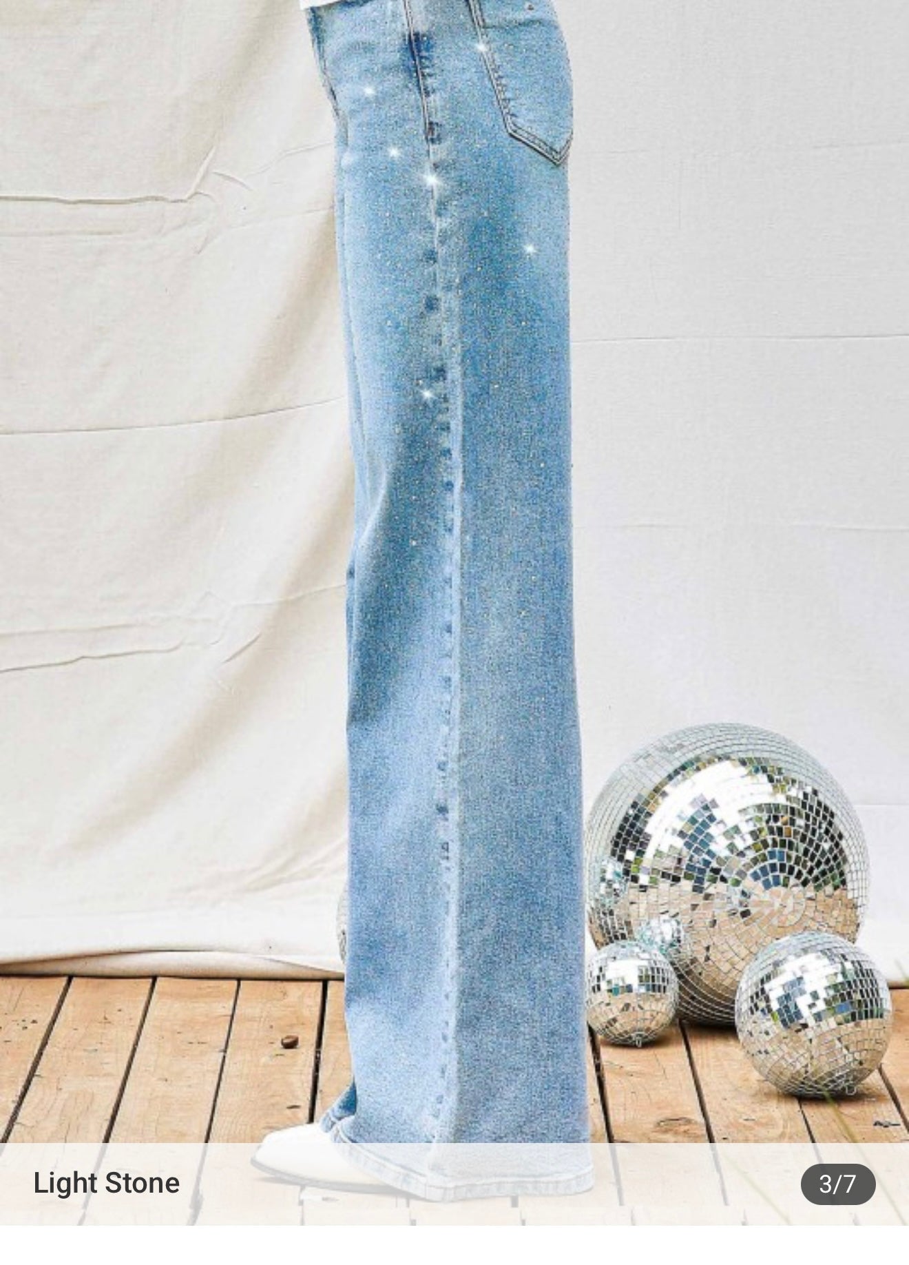 Isabel Rhinestone Denim