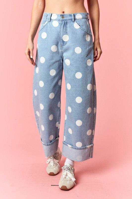 Mónica Barrel Pants