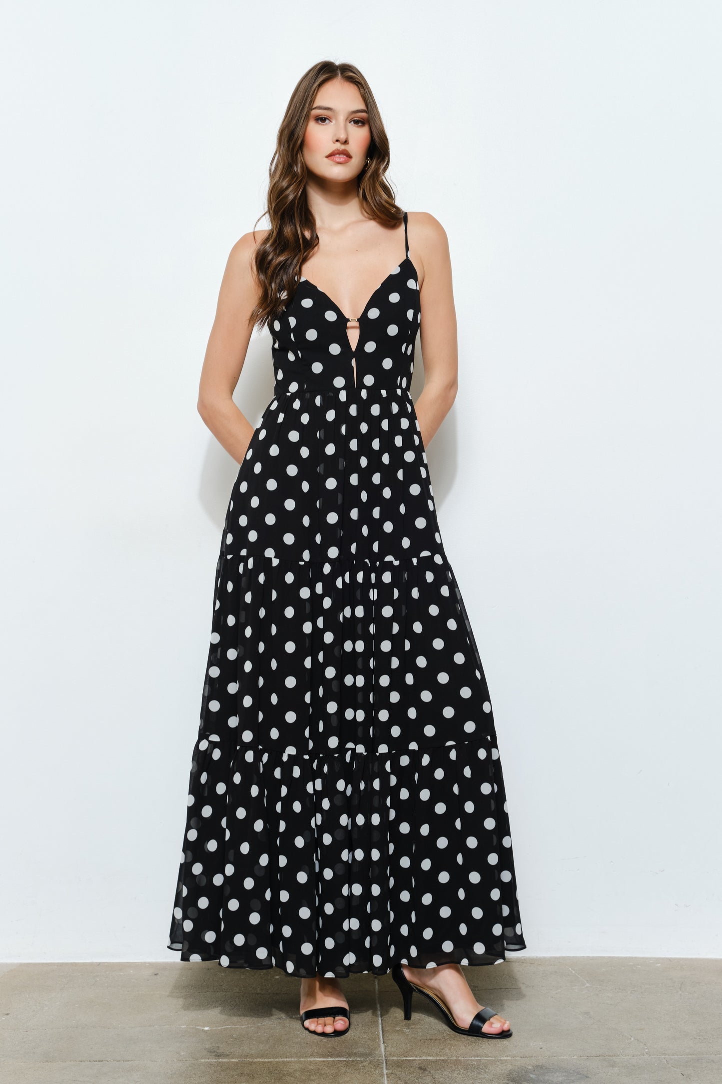 Camille Polka Dot Dress