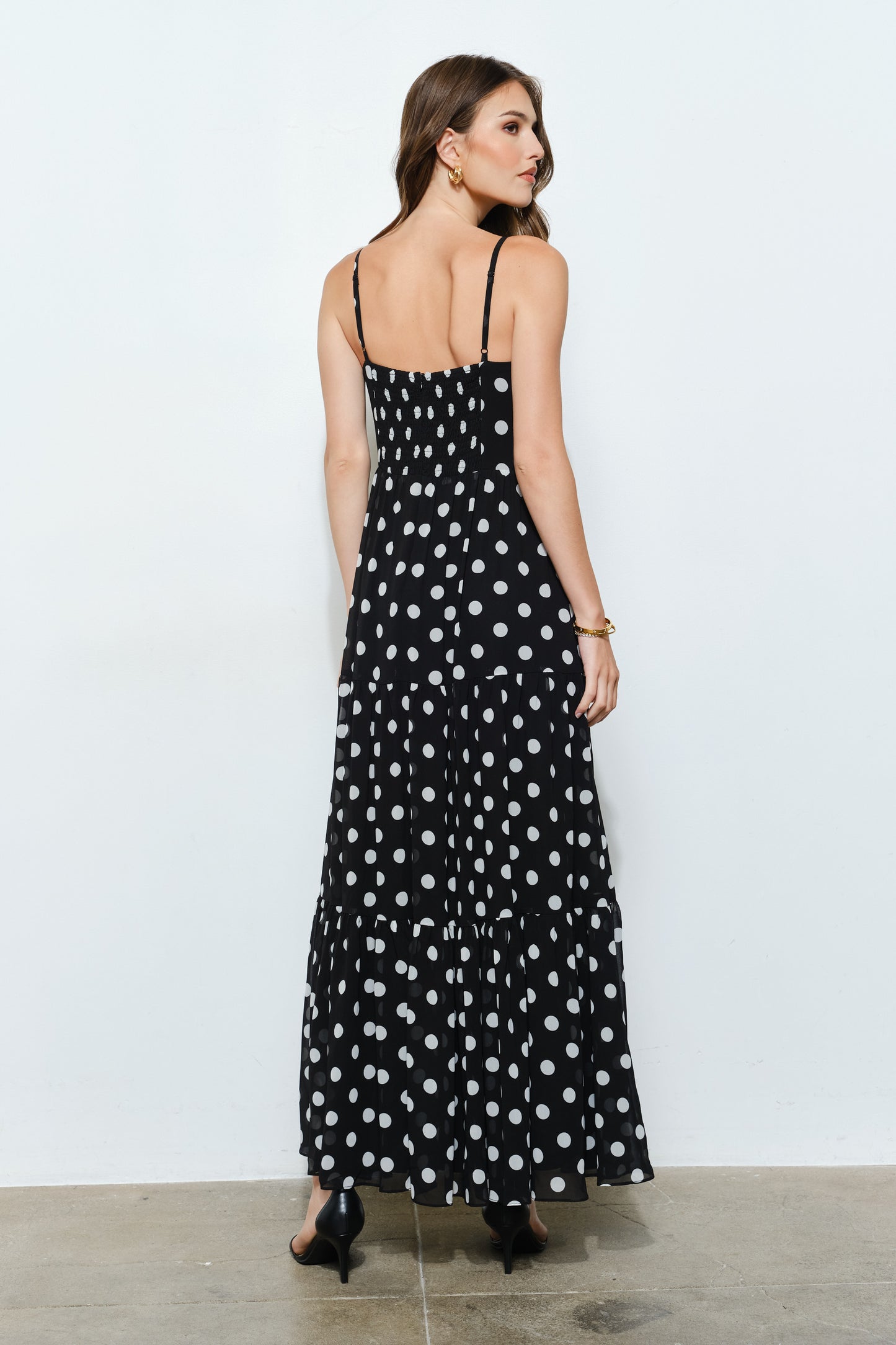 Camille Polka Dot Dress