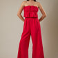 Barbara Red Jumpsuit