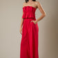 Barbara Red Jumpsuit