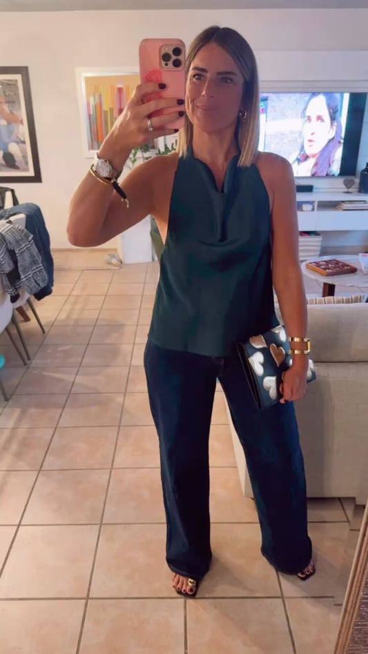 Rita Hunter Green Top